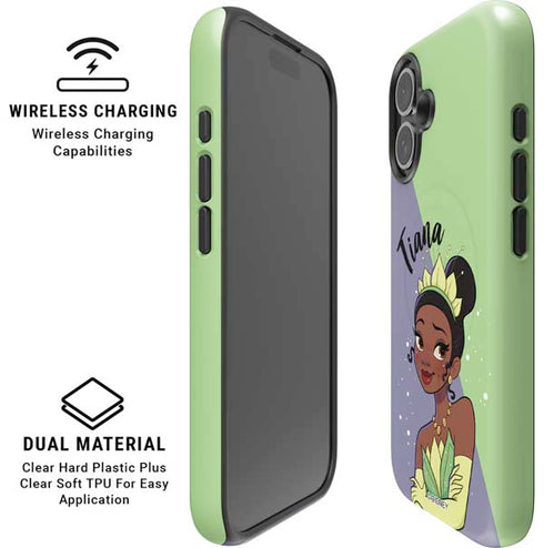Disney Princess Tiana Art iPhone 16 Plus Magsafe Impact Case